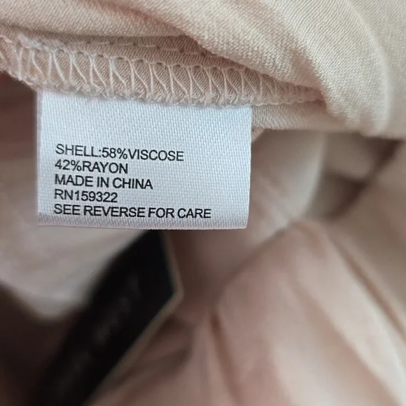 Central Park West rose gold Wide Leg Pants with High Waist Design size L - Picture 11 of 15